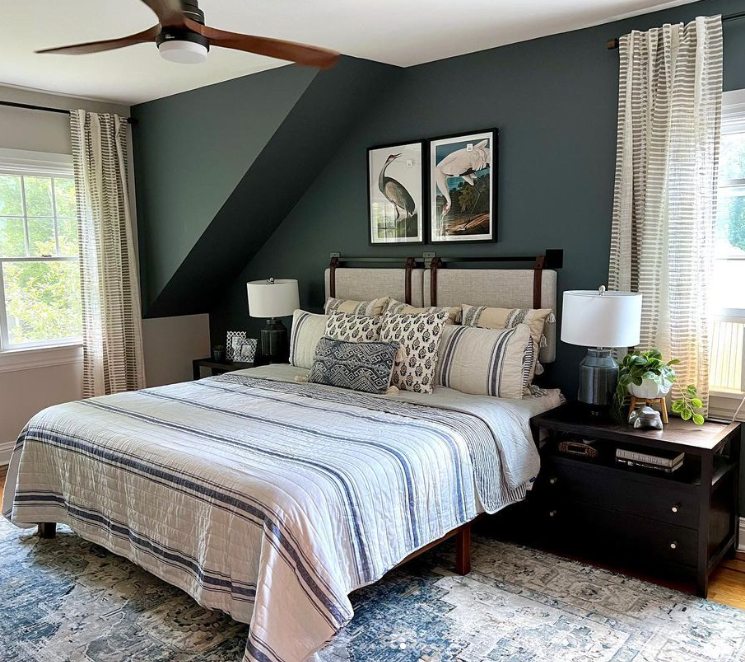Farmhouse Stripe Reversible Cotton Quilt Set - King Size, Soft & Breathable Bedding for All Seasons - Perfect for Cozy Bedrooms, Guest Rooms & Vacation Homes