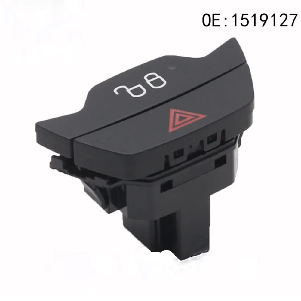 5-Pin Hazard Flasher Switch (1519127) - Compatible with 2008-2019 Vehicles | Emergency Warning Light Button for Cars, Trucks & SUVs | Ideal for Roadside Emergencies & Safety Signaling