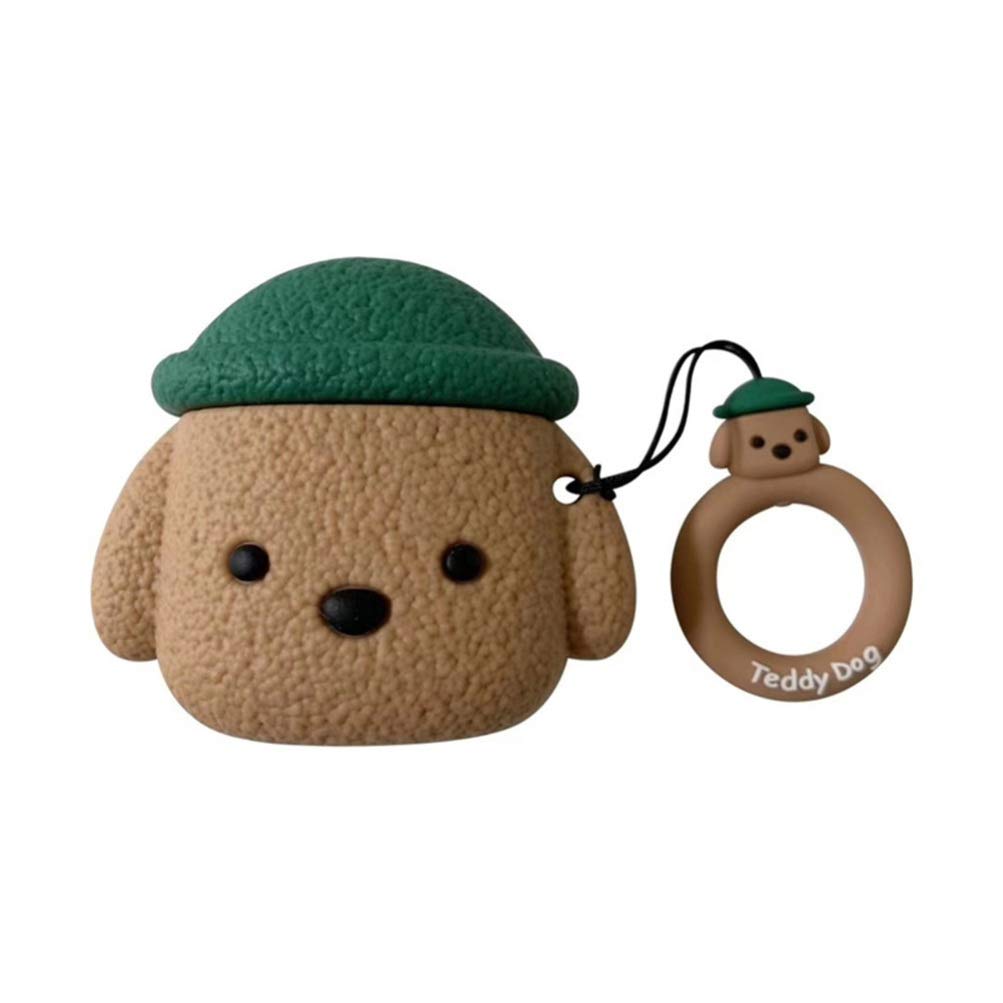 UKCOCO AirPods 1/2 Case - Cute Cartoon Dog Design Wireless Earphone Cover, Soft Silicone Protective Shell for AirPods 1 & 2 | Perfect for Gym, Travel & Daily Use