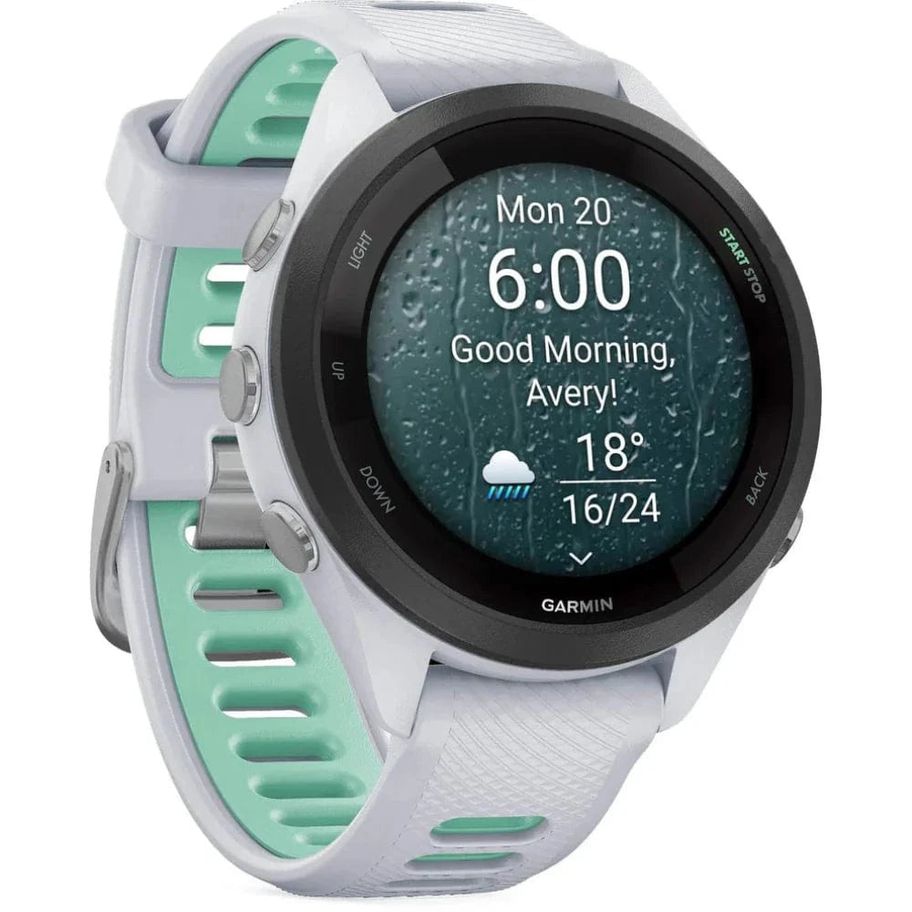 Garmin Forerunner 265S GPS Running Smartwatch - Heart Rate Monitor, Music Storage, Advanced Workout Metrics for Runners & Athletes | Perfect for Marathon Training, Outdoor Jogging & Fitness Tracking