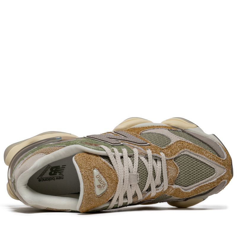 New Balance 9060 Sneakers for Men & Women - Olivine/Great Plains Colorway - Comfortable Running Shoes for Jogging, Gym & Casual Wear