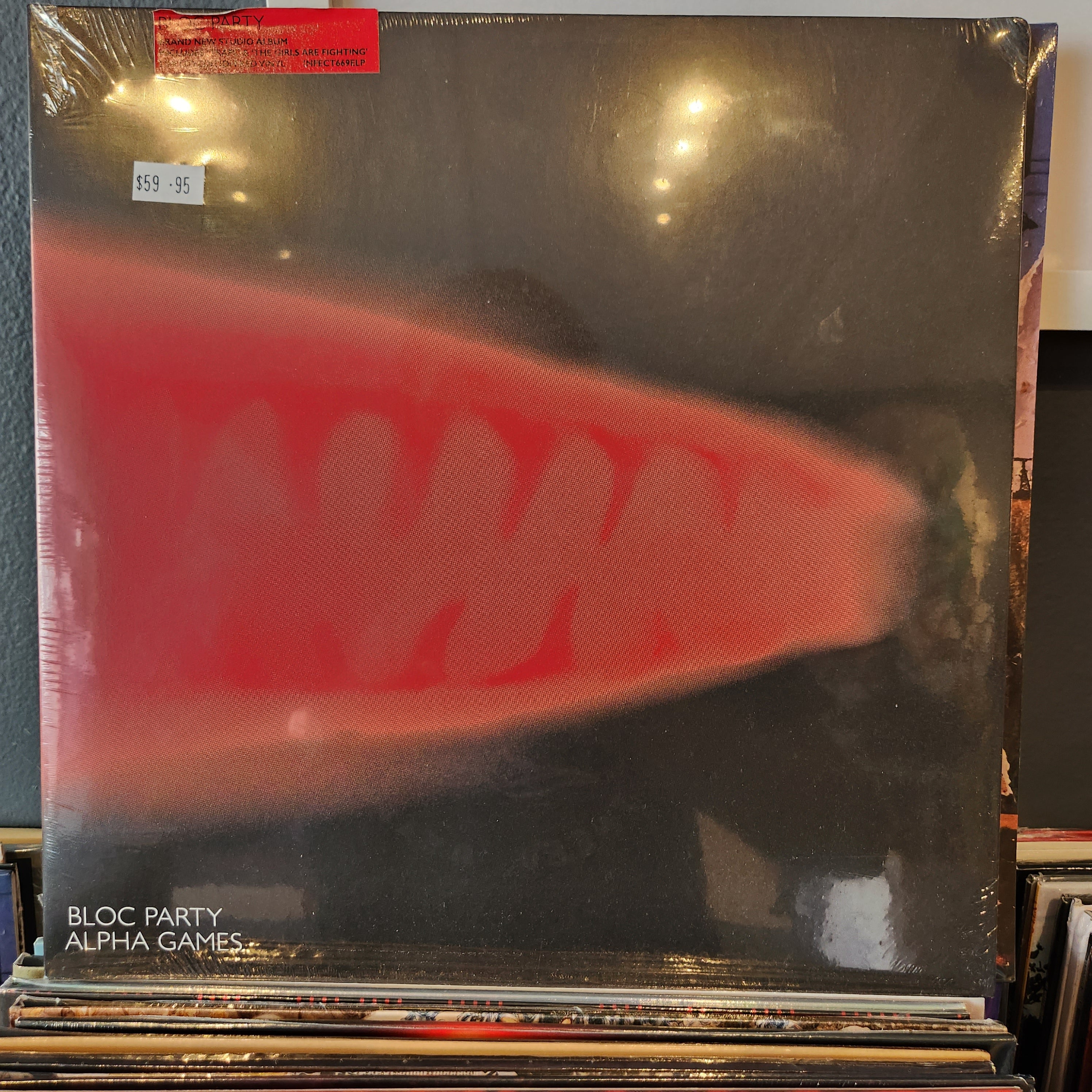 Bloc Party Alpha Games Vinyl LP Record - Limited Edition Rock Music Album for Collectors & Audiophiles | Perfect for Home Listening & Gifts