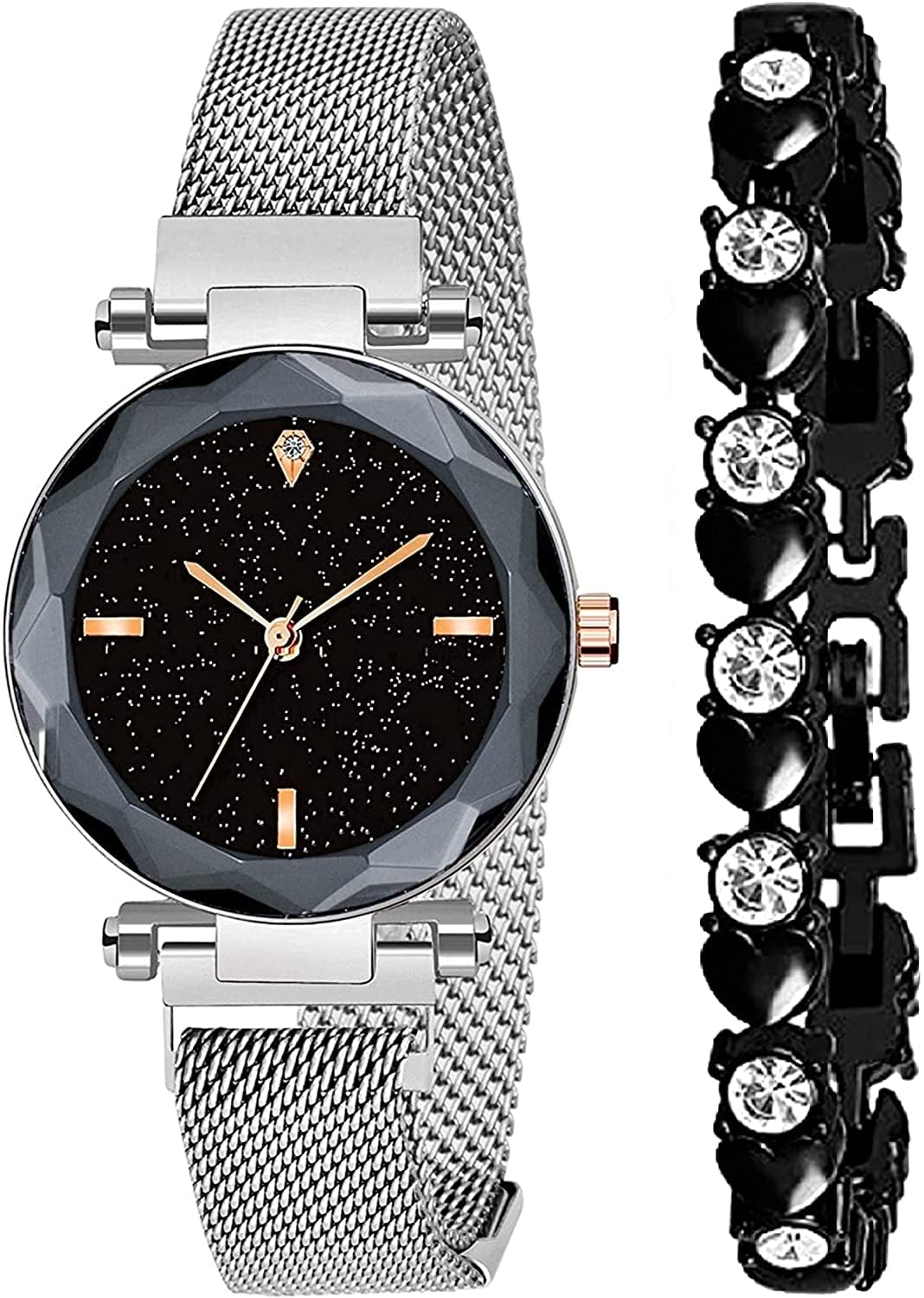STARWATCH SR-464 Analog Watch with Metal Strap for Girls - Casual & Party Wear