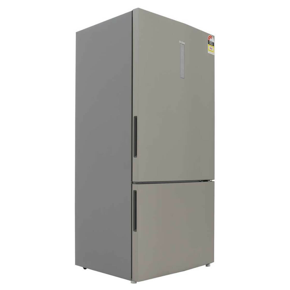 Haier 493L Bottom Mount Frost Free Refrigerator HRF520BS - Energy Efficient, Spacious Design for Modern Kitchens & Home Use (Ex Display)