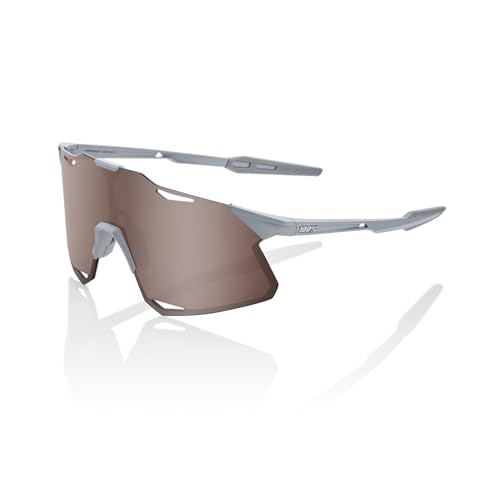 Matte Stone Grey - Hiper Crimson Silver Mirror Lens