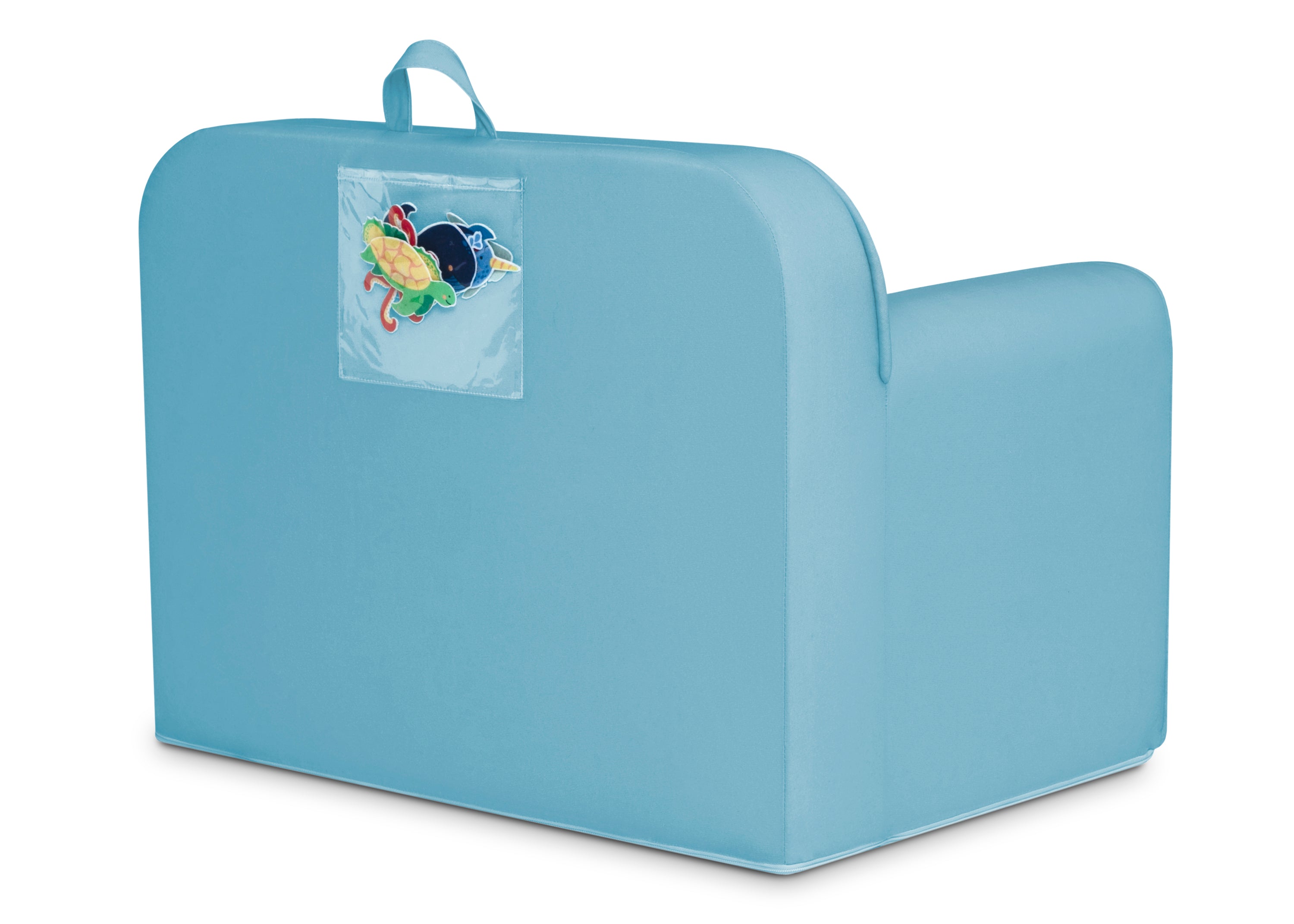 Mix & Match Cozee Kids Chair with Interchangeable Patches - Customizable Children's Seating for Playroom, Bedroom & Classroom - Perfect for Reading, Gaming & Relaxing