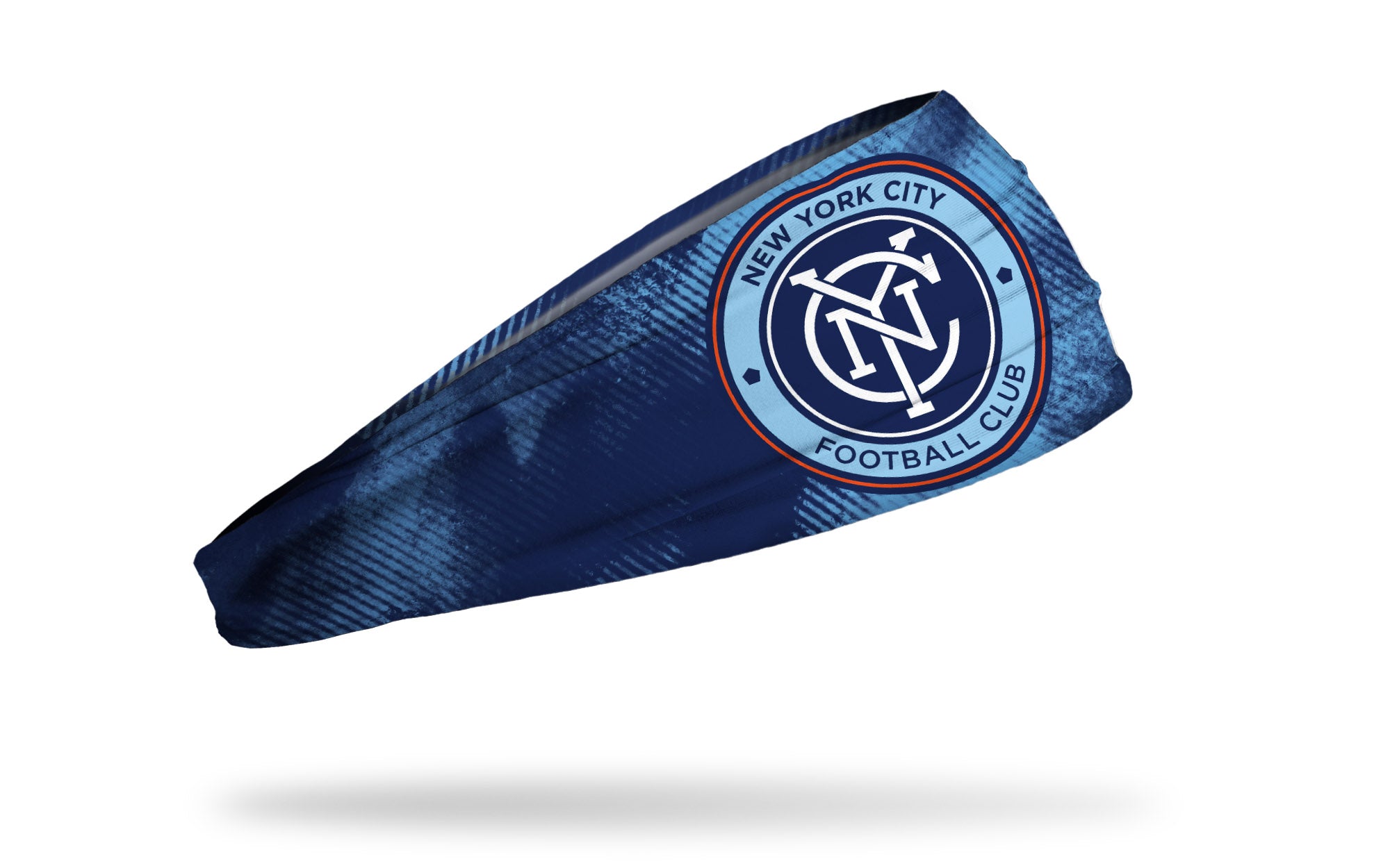 New York City FC Worldy Big Bang Lite Headband - Lightweight Soccer Headband for Men & Women - Perfect for Training, Matches & Outdoor Sports