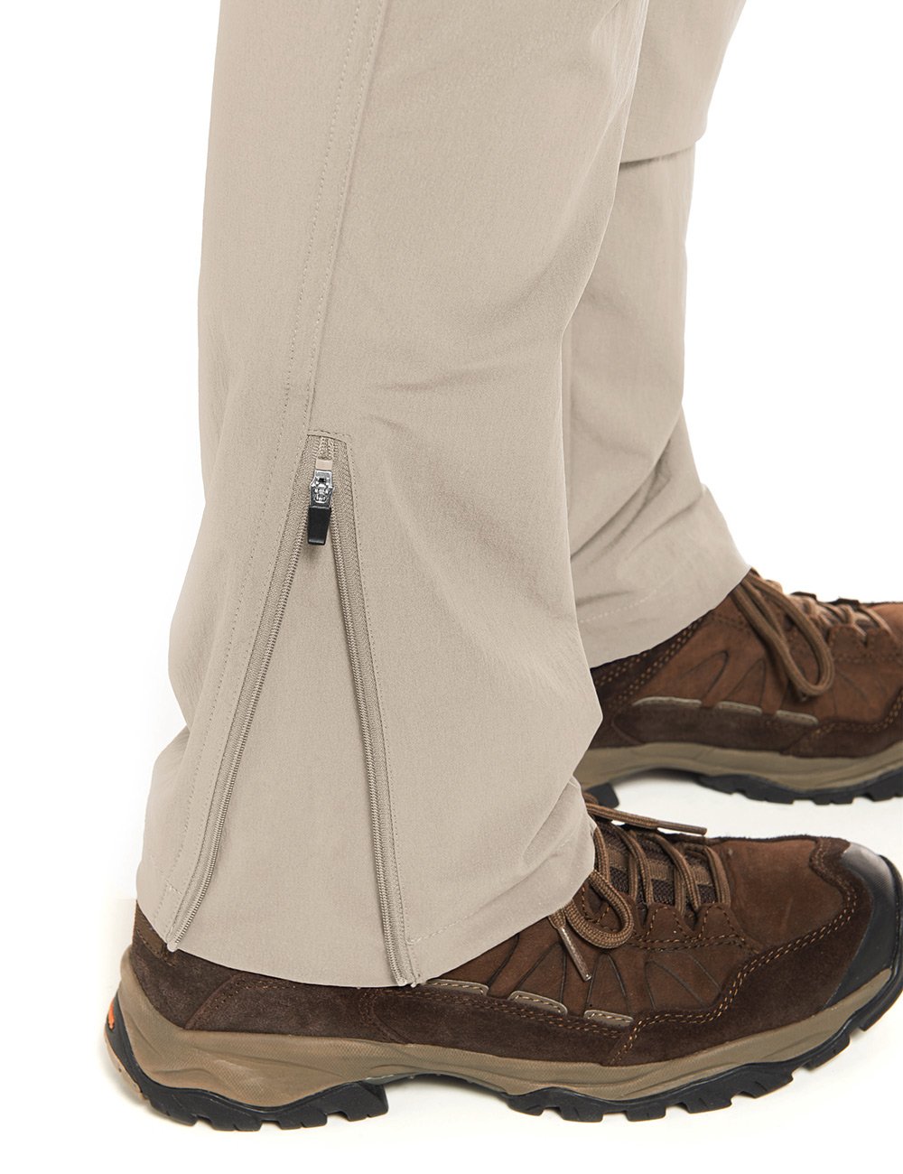 Inara Slim Women's Pants - Feather Gray - Size 44 - Comfortable Stretch Trousers for Work, Office & Casual Wear