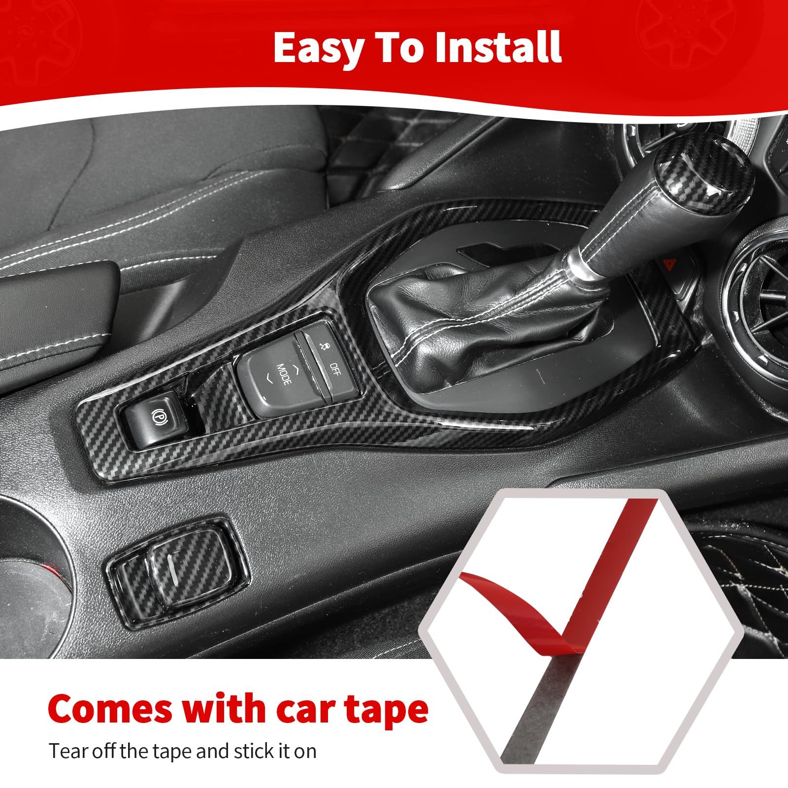 Carbon Fiber Dash Trim for Chevy Camaro 2017+ | Interior Upgrade