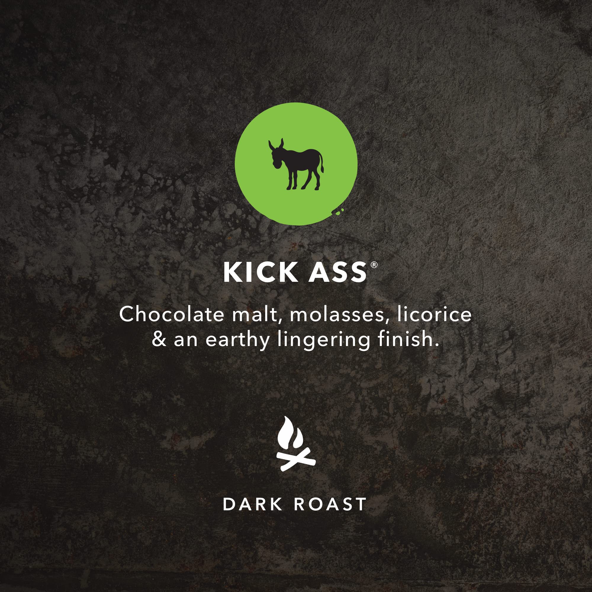 Kicking Horse Coffee Kick Ass Dark Roast Whole Bean - Certified Organic, Fair Trade, Kosher, 1 Kg (Pack of 6) - Bold & Smooth Flavor for Home Brewing, Office Use & Gifts