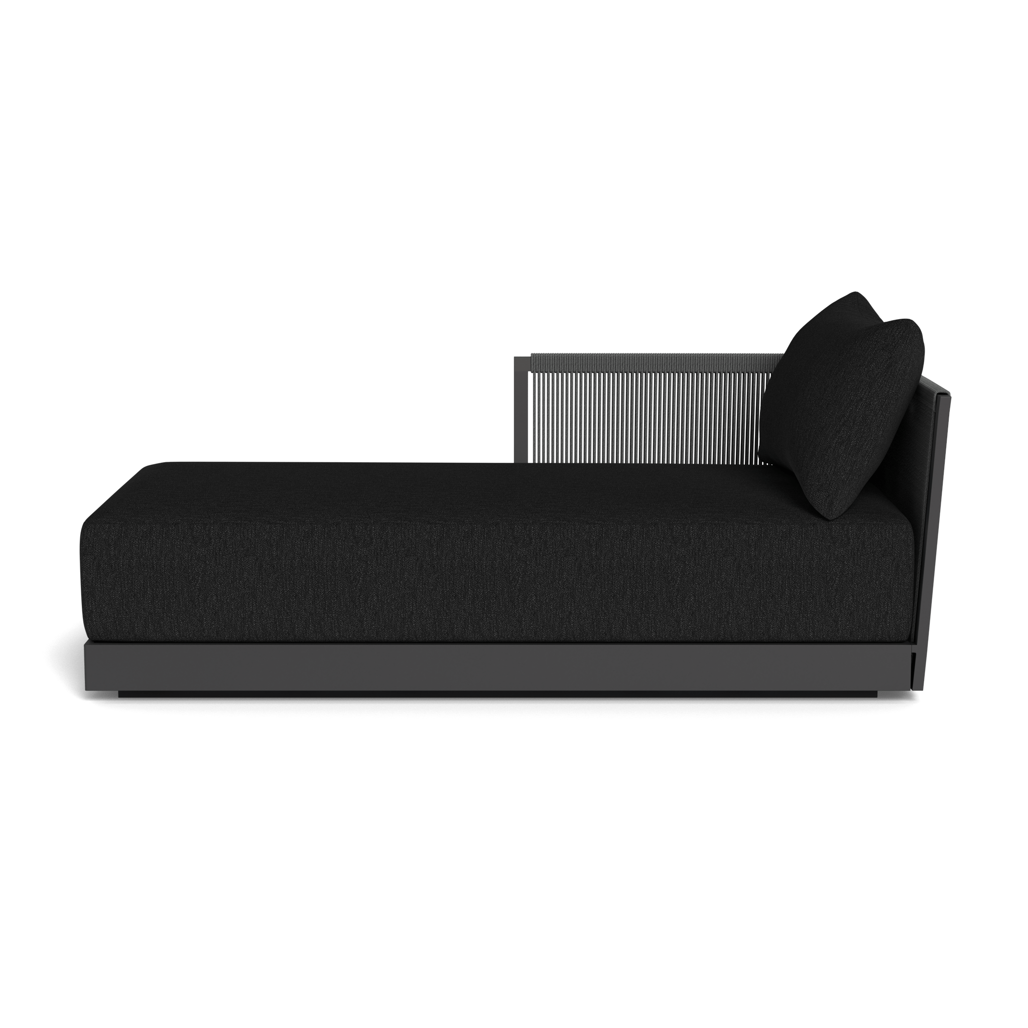 Antigua Chaise Lounge Left - Modern Outdoor Patio Furniture for Relaxing in Your Garden or Poolside