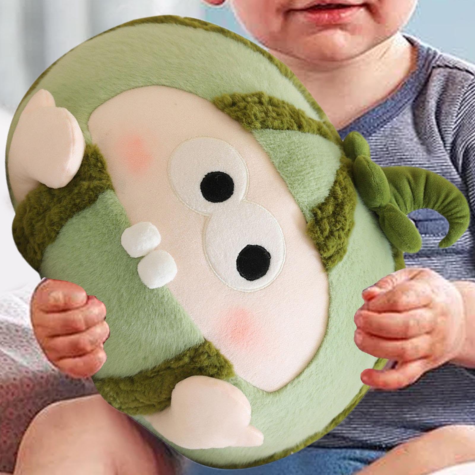 Watermelon Stuffed Animal Plush Toy, Creative Fruit-Shaped Doll, Soft Hugging Toy for Kids | Decorative Cushion for Office, Sofa, Bed - Fun Home Decor & Gift Idea