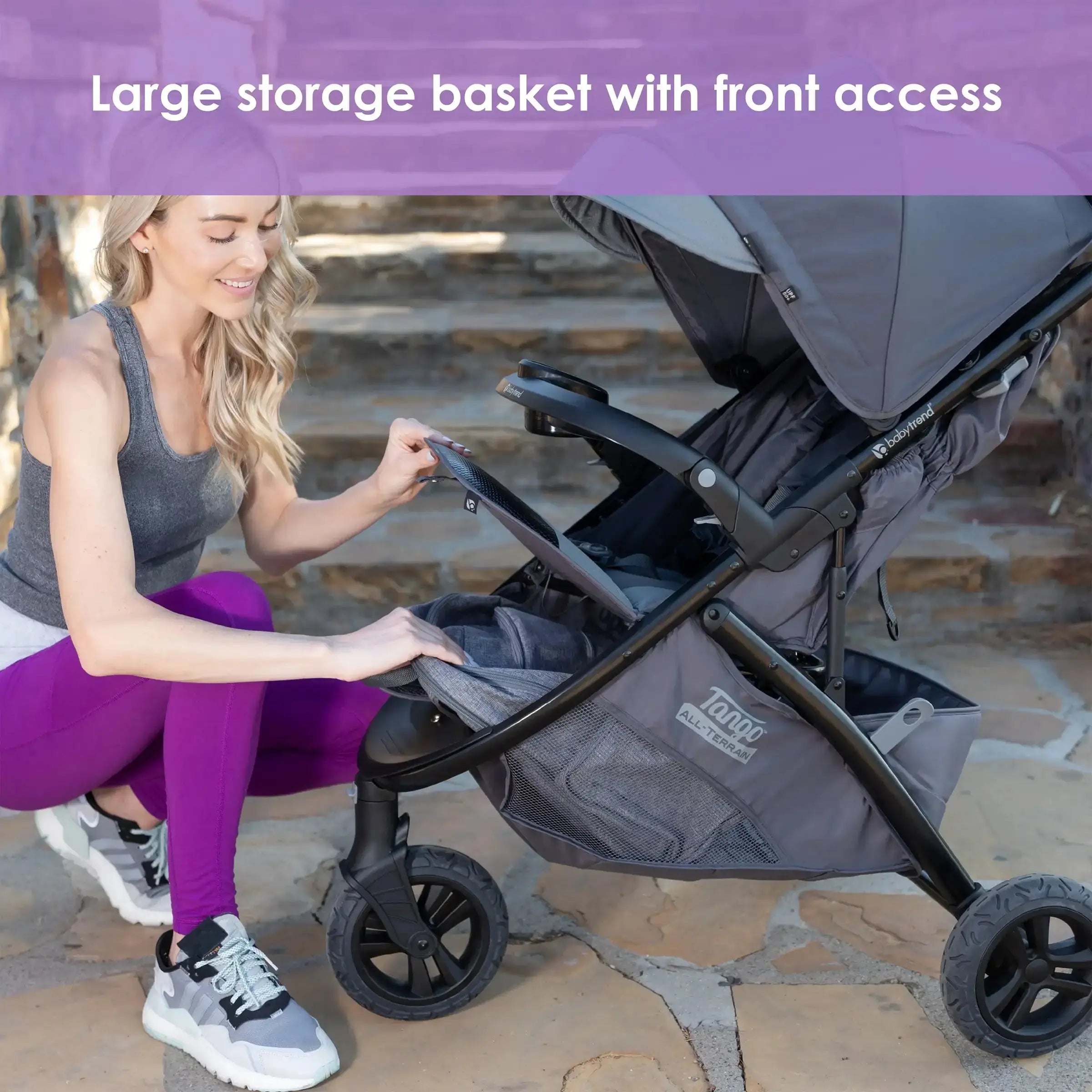 Tango™ 3 All Terrain Stroller Travel System with EZ Lift™ PLUS Infant Car Seat - Ultra Grey | Kohl's Exclusive | Perfect for Outdoor Adventures, City Walks & Family Travel
