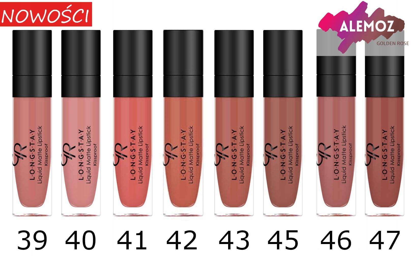 Golden Rose Matte Liquid Lipstick - Long Lasting, Vegan & Cruelty-Free Lip Color (Shade 03) | Perfect for Everyday Wear, Parties & Special Occasions