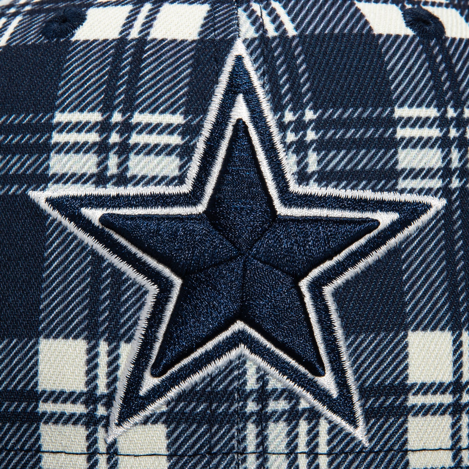 New Era 9Fifty 2024 Dallas Cowboys Snapback Hat - Plaid Navy Adjustable Baseball Cap for Men & Women | Perfect for Game Day, Sports Events & Casual Wear
