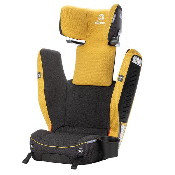 Diono Monterey® 6XT SafePlus™ High Back Booster Car Seat for Kids - Comfortable & Safe Booster Seat for Travel, School & Road Trips