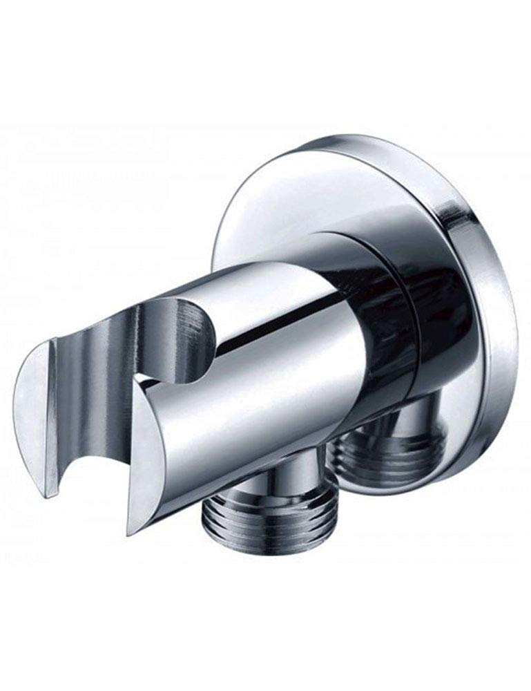 Oxen 153684 Thermostatic Shower Valve - Recessed Wall Outlet with Gloss Chrome Finish for Bathroom & Spa | Perfect for Modern Home Renovation & Luxury Shower Experience