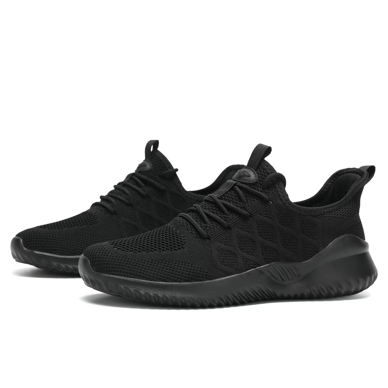 Men's Breathable Lightweight Running Shoes - Slip-On Tennis Walking Sneakers for Casual, Work & Sports | Mesh Comfort for Gym, Jogging & Daily Wear