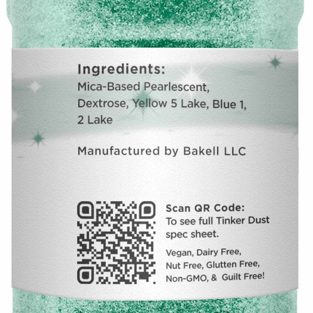 Emerald Green Tinker Dust® Glitter - 45g Shaker Jar | Premium Cosmetic Glitter for Face, Body, Nails & DIY Crafts | Perfect for Makeup, Festival Looks, and Art Projects