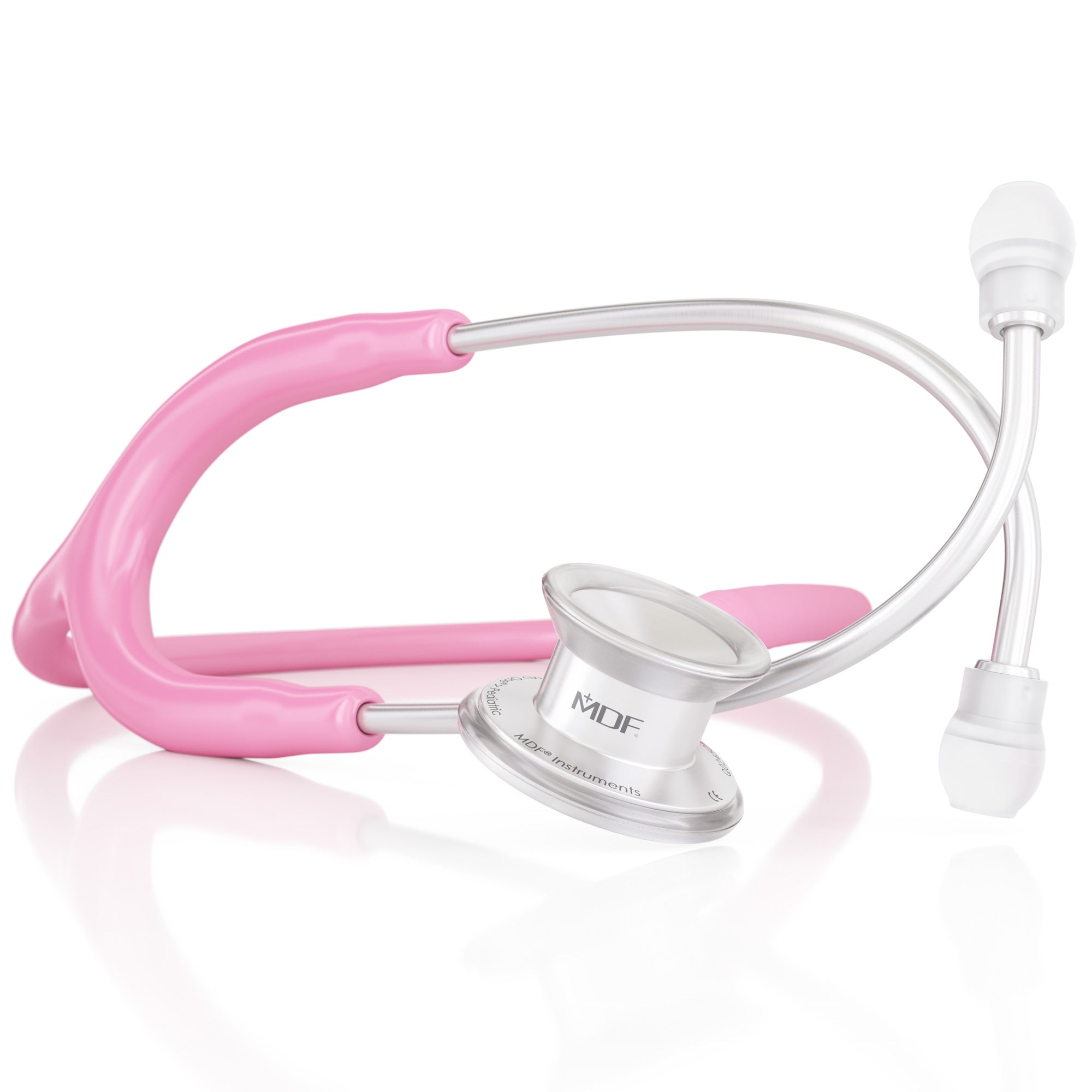 MD One® Pediatric Stethoscope - Light Pink | High-Quality Medical Stethoscope for Kids & Infants | Perfect for Pediatricians, Nurses & Home Health Care