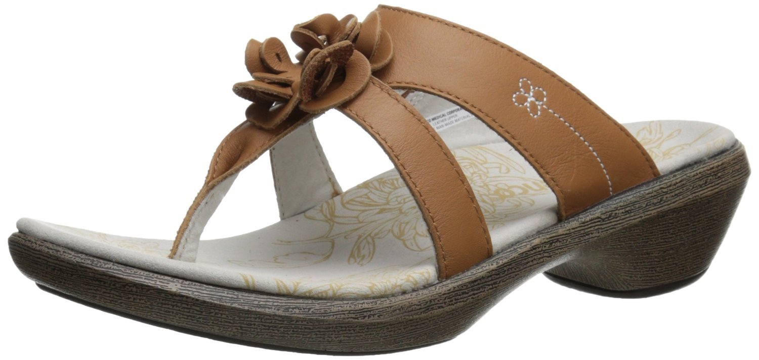 Spence Women's Rose Comfort Sandals - Arch Support & Cushioned Footbed for All-Day Wear - Perfect for Walking, Travel & Casual Outings