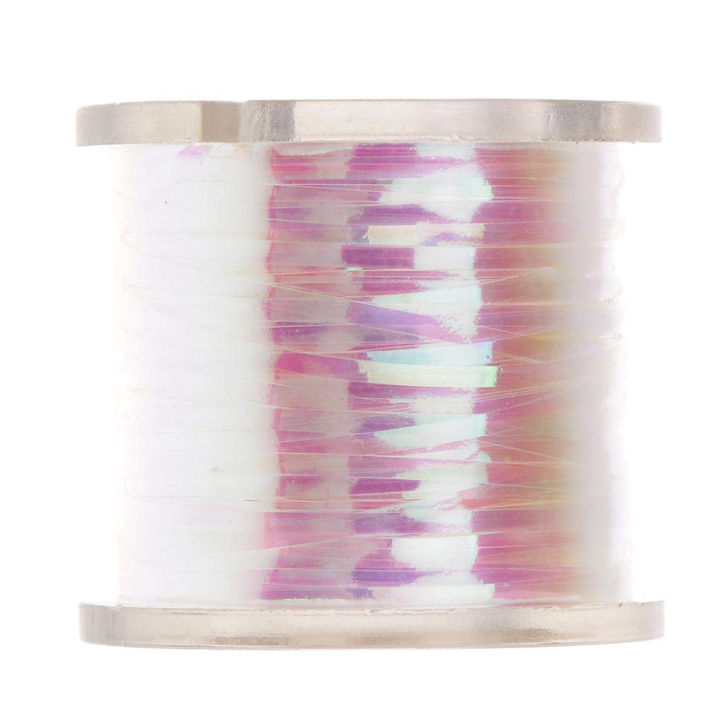 1 Roll Pearl Color Fly Tying Tinsel Tape - Flash Fishing Tape for Lure Making - Perfect for DIY Fishing Lures, Fly Tying, and Craft Projects