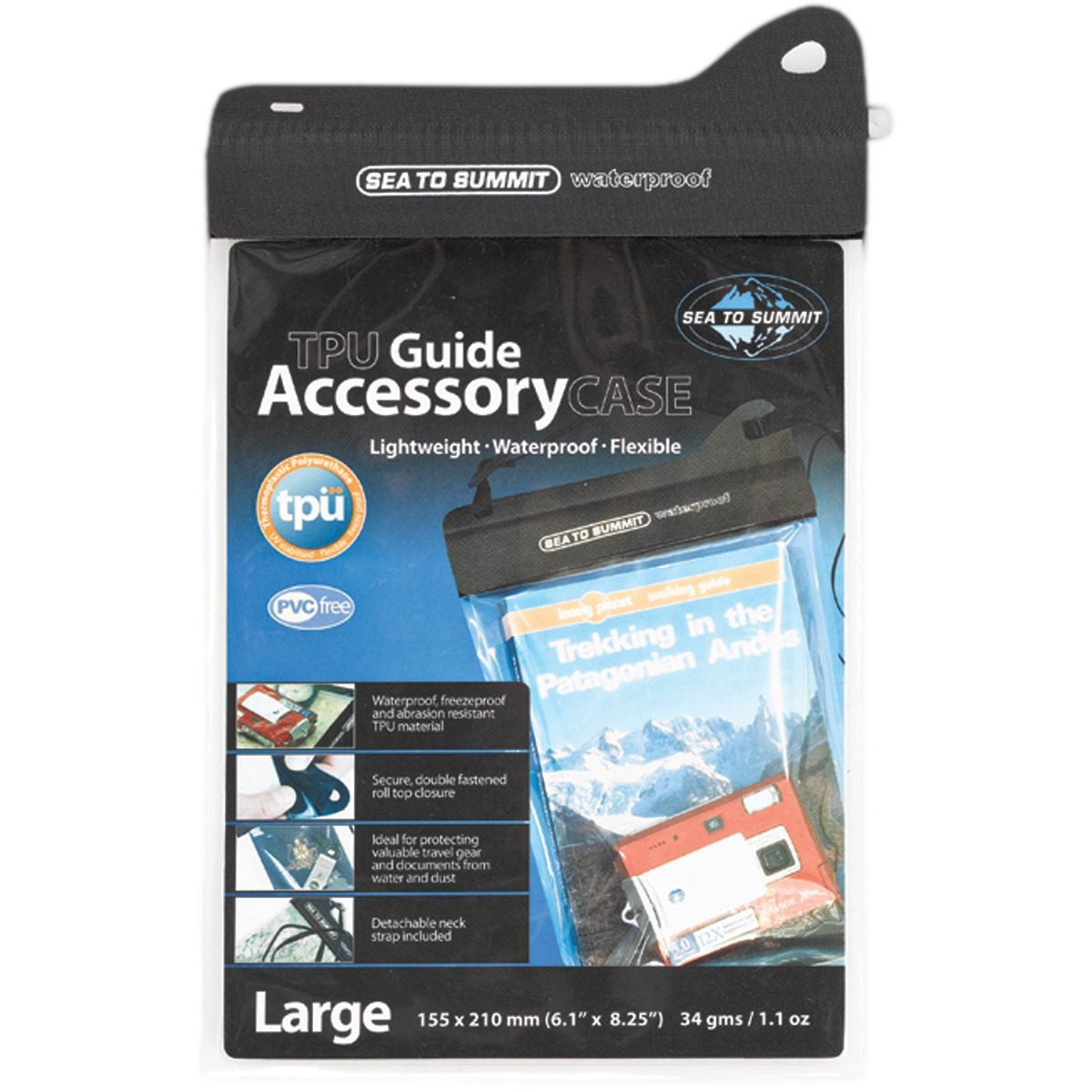 Sea to Summit TPU Accessory Case - Waterproof & Durable Storage for Camping, Hiking & Outdoor Gear - Perfect for Phones, Keys & Small Essentials