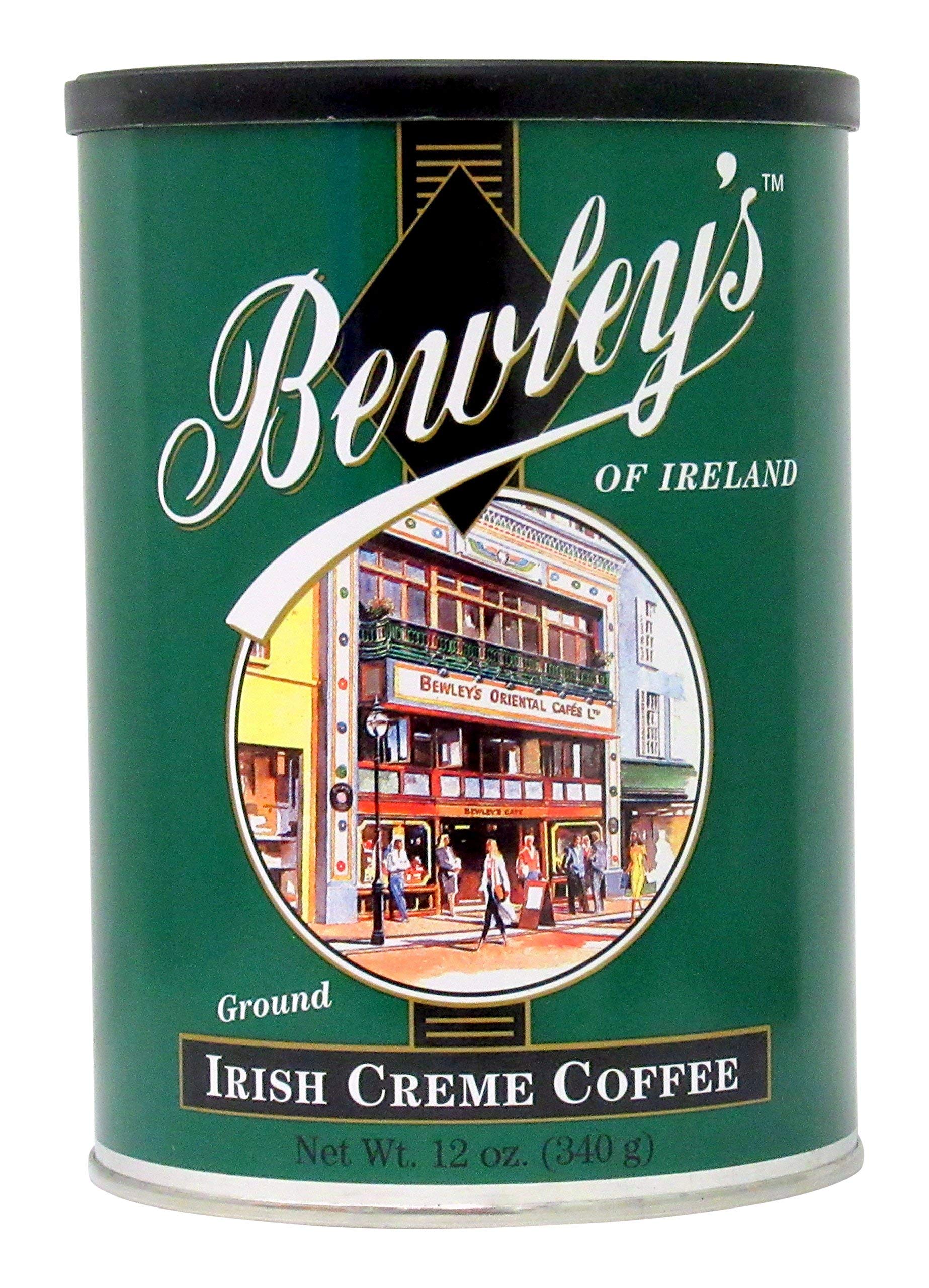 Bewley's Irish Creme Ground Coffee - 10 Pack (12 Ounce Each) | Rich & Creamy Flavor for Coffee Lovers | Perfect for Home Brewing, Office Use & Gifts