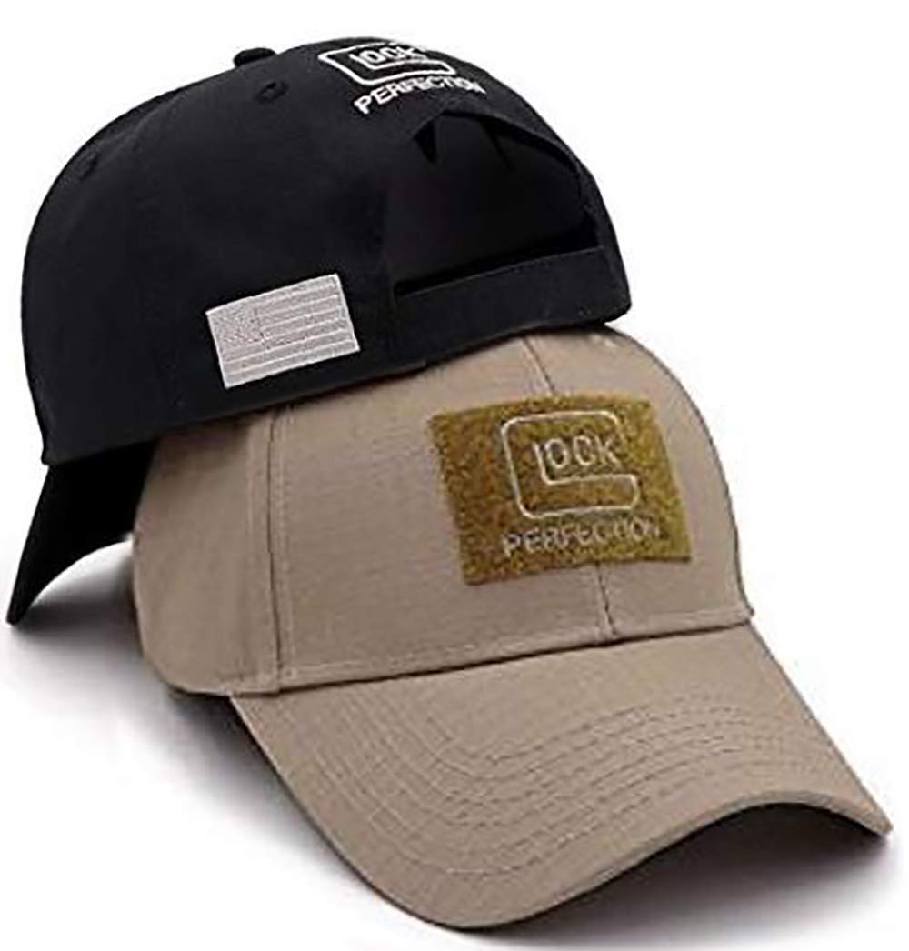 Tactical Baseball Cap for Glock - Adjustable Sports Hat for Hiking, Outdoor & Casual Wear - Lightweight & Breathable for All-Day Comfort