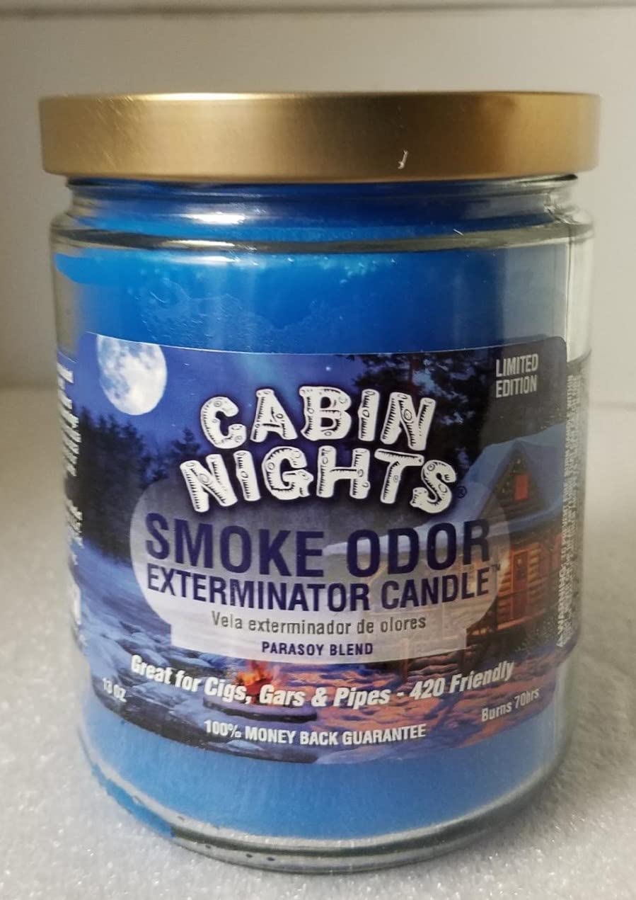 Flamingo Bay Smoke Odor Eliminator Candles - Set of 8 (13 oz Each) with Havana Nights, Moon Light, Bermuda Beach & More | Home Fragrance for Living Room, Bedroom, Bathroom & Office