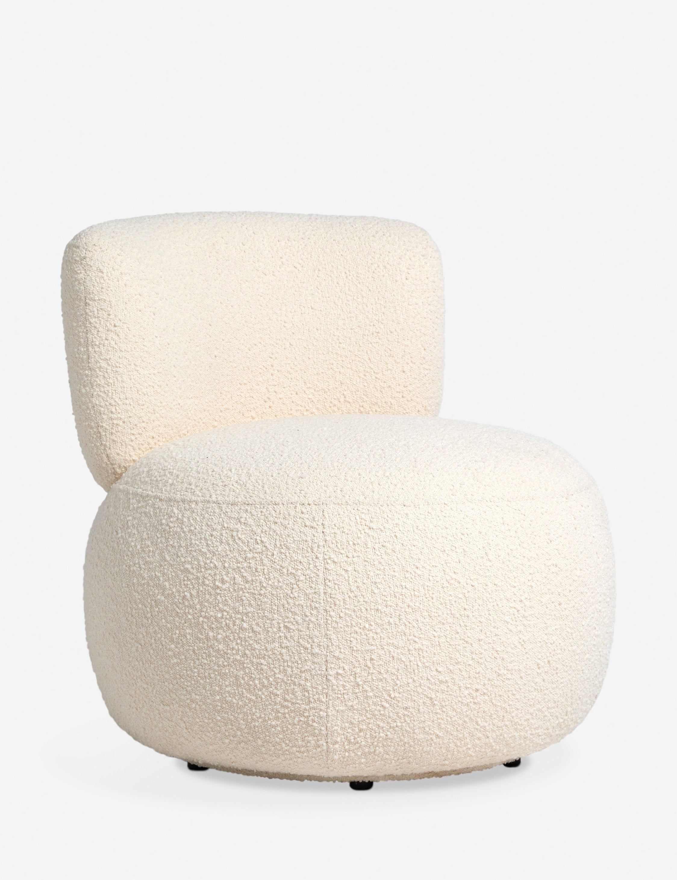 Dolores Mid-Century Modern Swivel Chair - 360° Rotating Accent Chair for Living Room, Office & Lounge - Upholstered Fabric Seat with Sturdy Metal Base - Stylish Home & Workspace Decor