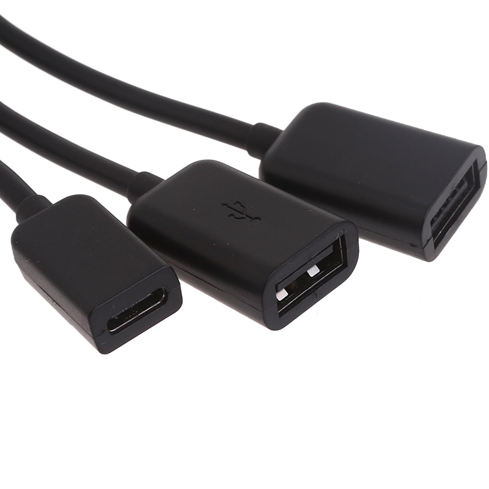 USB C OTG Cable Adapter - Type C to USB 3.0 Converter with PD Fast Charging & Data Transfer for Smartphones, Laptops, Tablets - Perfect for Travel, Office & Home Use