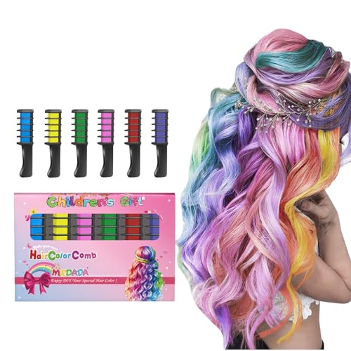 Blue, Yellow, Purple, Red, Green, Pink