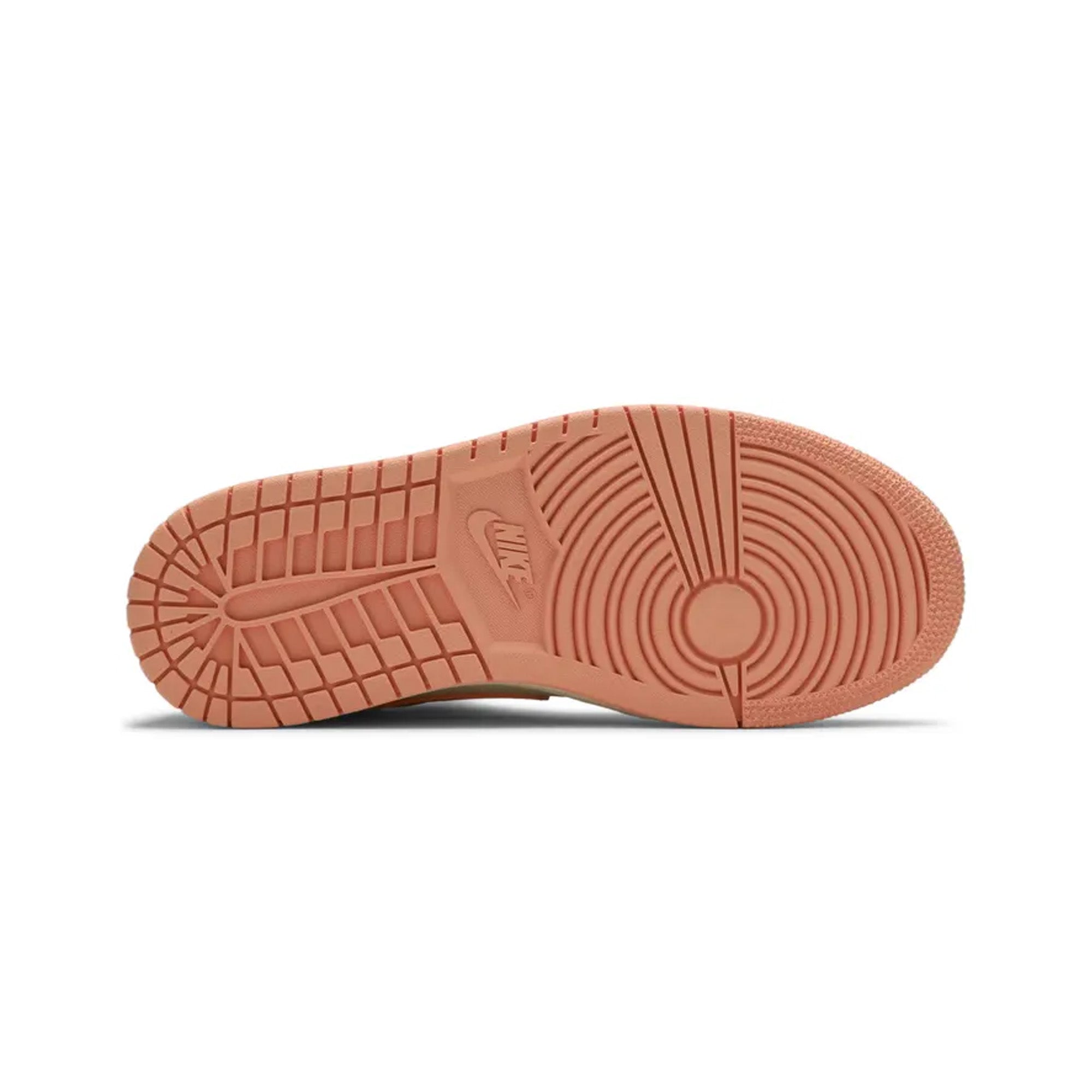 Air Jordan 1 Mid 'Apricot Orange' Women's Basketball Shoes - Retro High-Top Sneakers for Casual Wear & Street Fashion