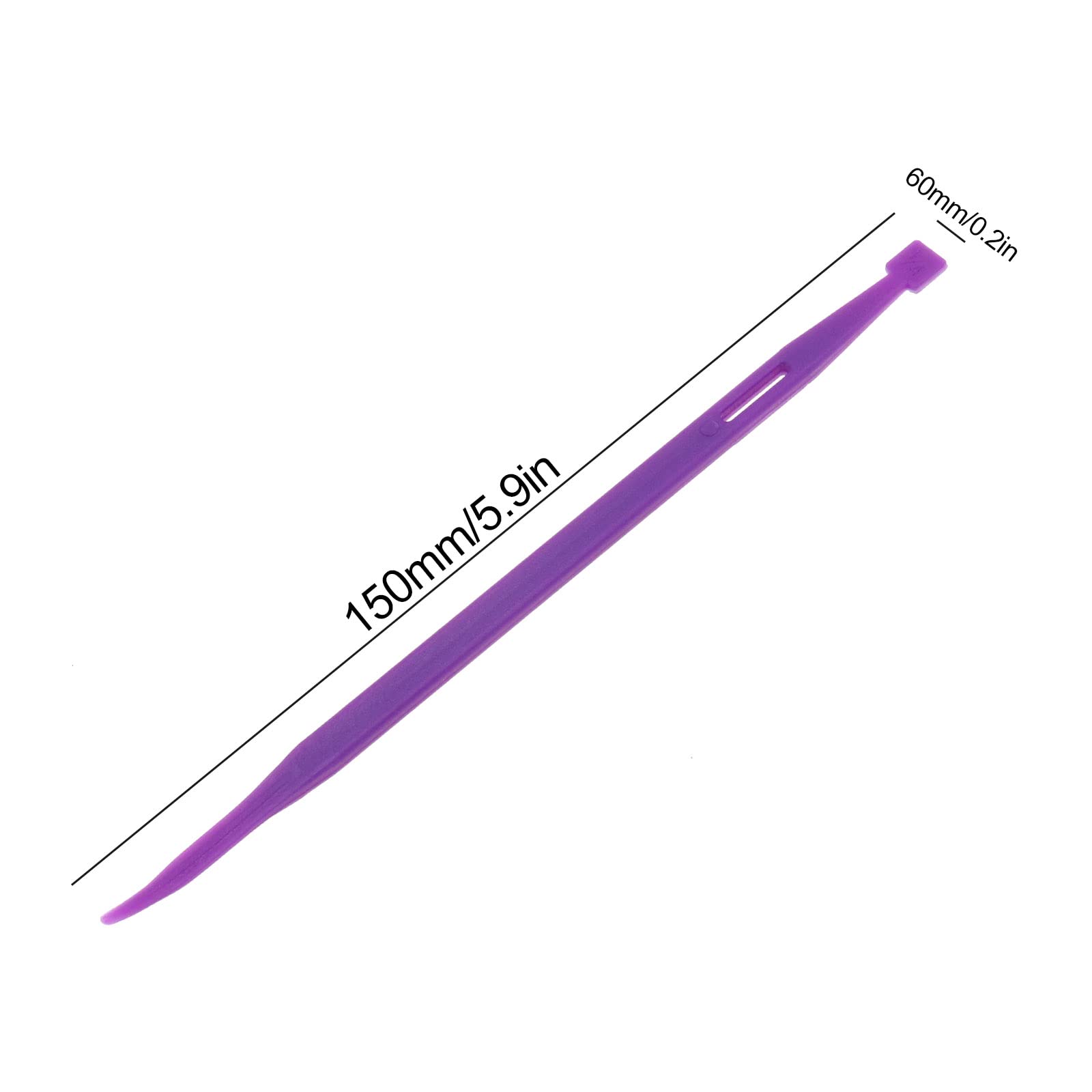 5PCS Multifunctional Sewing Tools Set for Quilting & Crafting - Purple Plastic