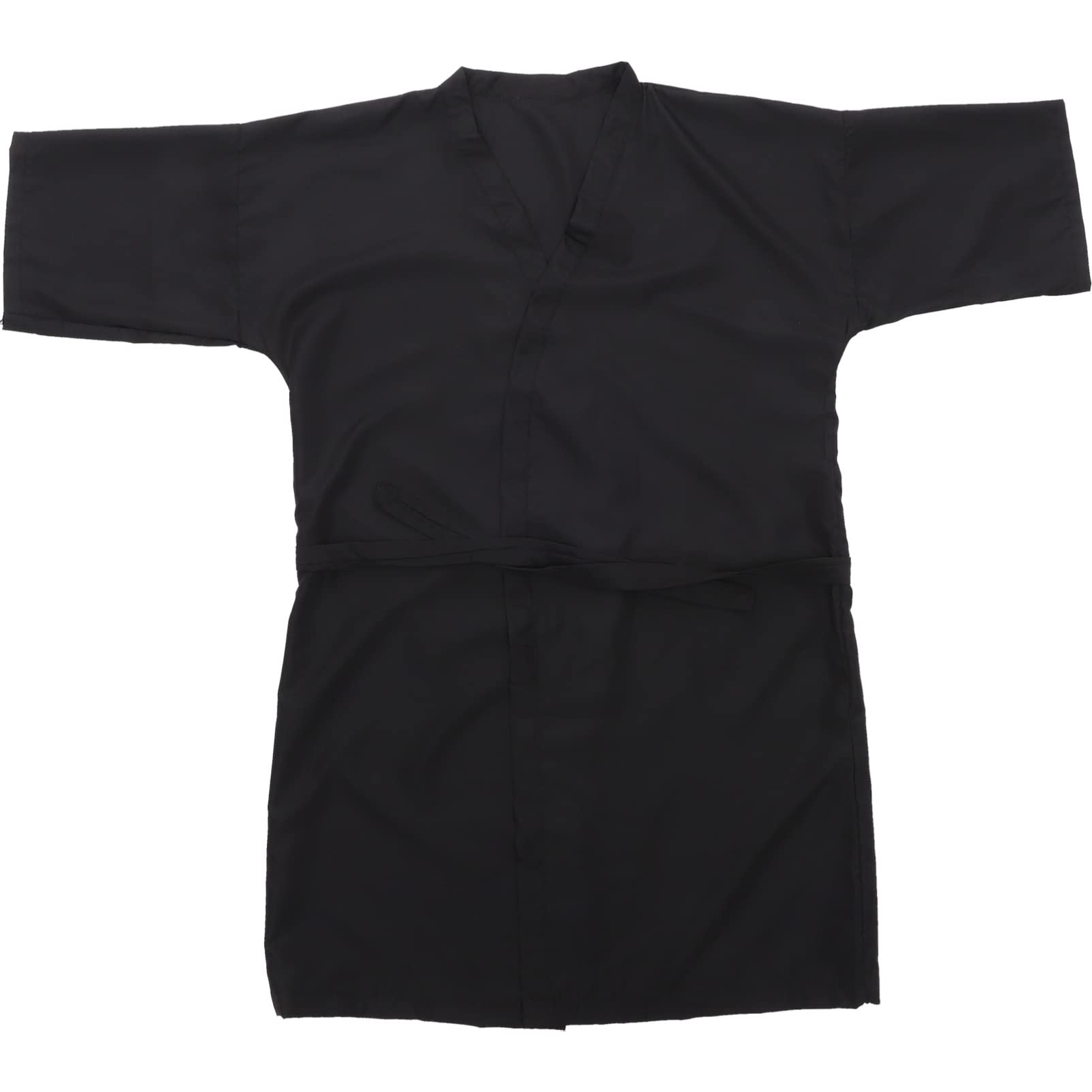 Healifty Men's Vests & Jackets, Salon Client Gown Robes, Kimono Style Hair Cutting Cape, Hairdresser Workwear, Beauty SPA Guest Gown, Pet Grooming Coveralls, Black - Perfect for Hair Salons, SPA Centers, and Pet Grooming Services