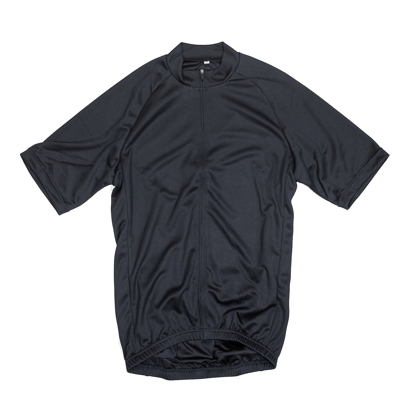 Ride Fit Cycling Jersey - Black - Breathable & Moisture-Wicking for Road Biking & Mountain Cycling