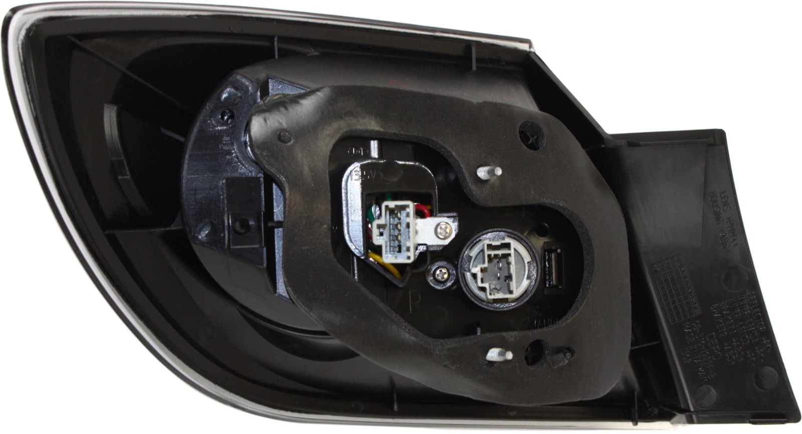 Compatible with Mazda 3 2005-2009 Right Tail Lamp Assembly LED Replacement for Hatchback - Perfect for Night Driving & Enhanced Safety