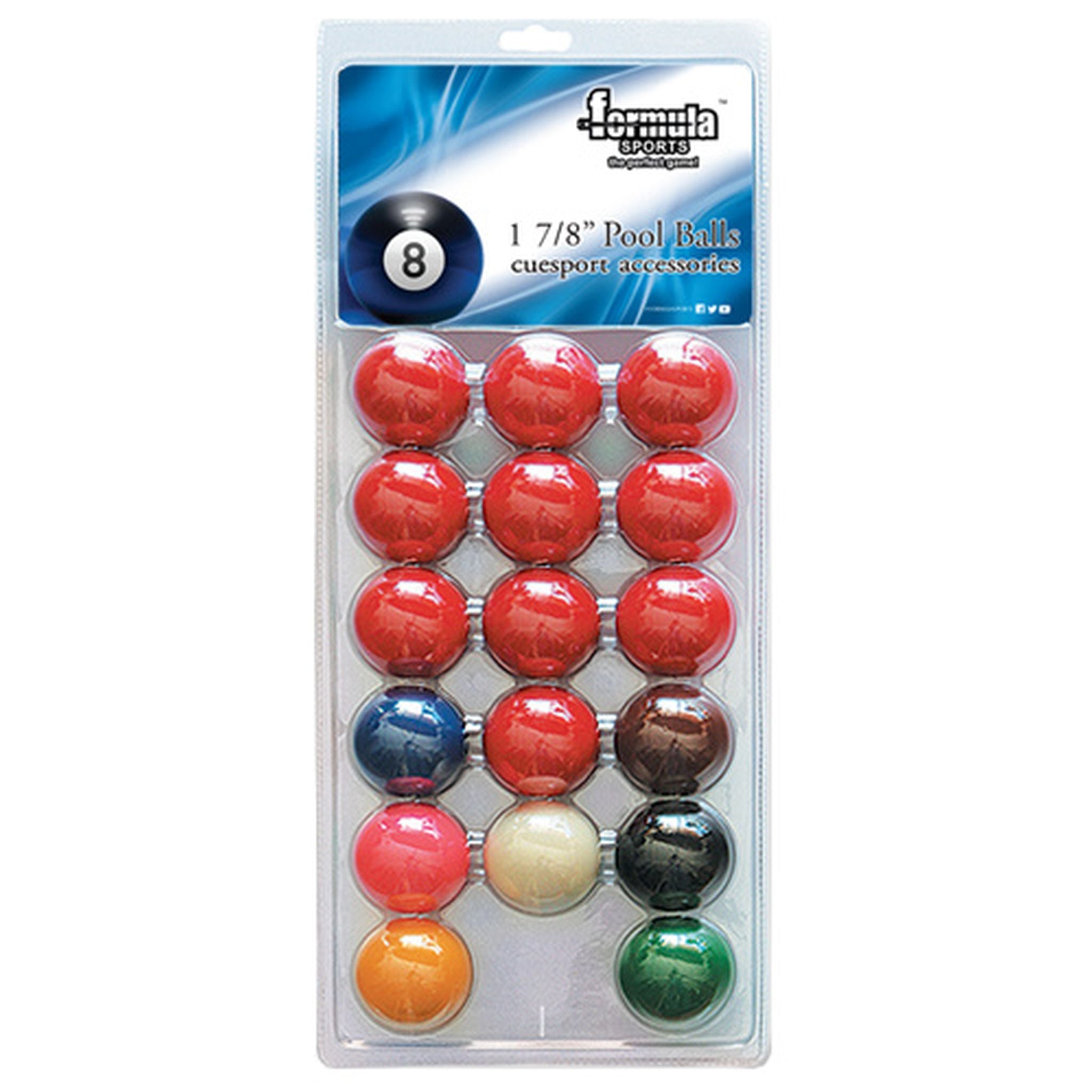Premium 2 Inch Standard Snooker Balls Set - Professional Billiard Balls for Tournament Play & Home Game Rooms