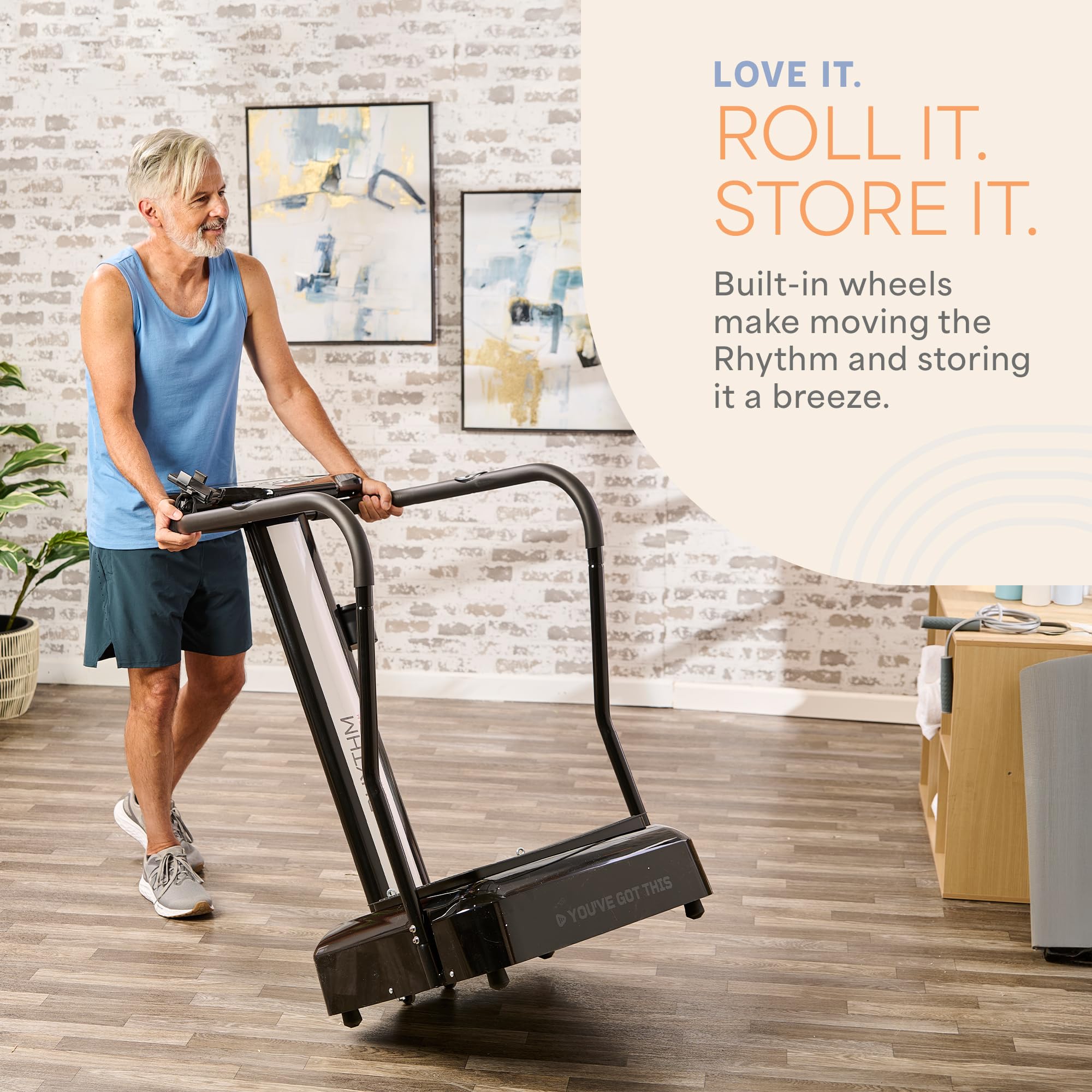 LifePro Rhythm Vibration Plate Exercise Machine with Handles - Whole Body Vibration Platform for Weight Loss, Muscle Tone & Circulation - 99 Speed Levels with Heart Rate Monitor & Phone Holder - Perfect for Home Gym, Physical Therapy & Post-Workout Recovery