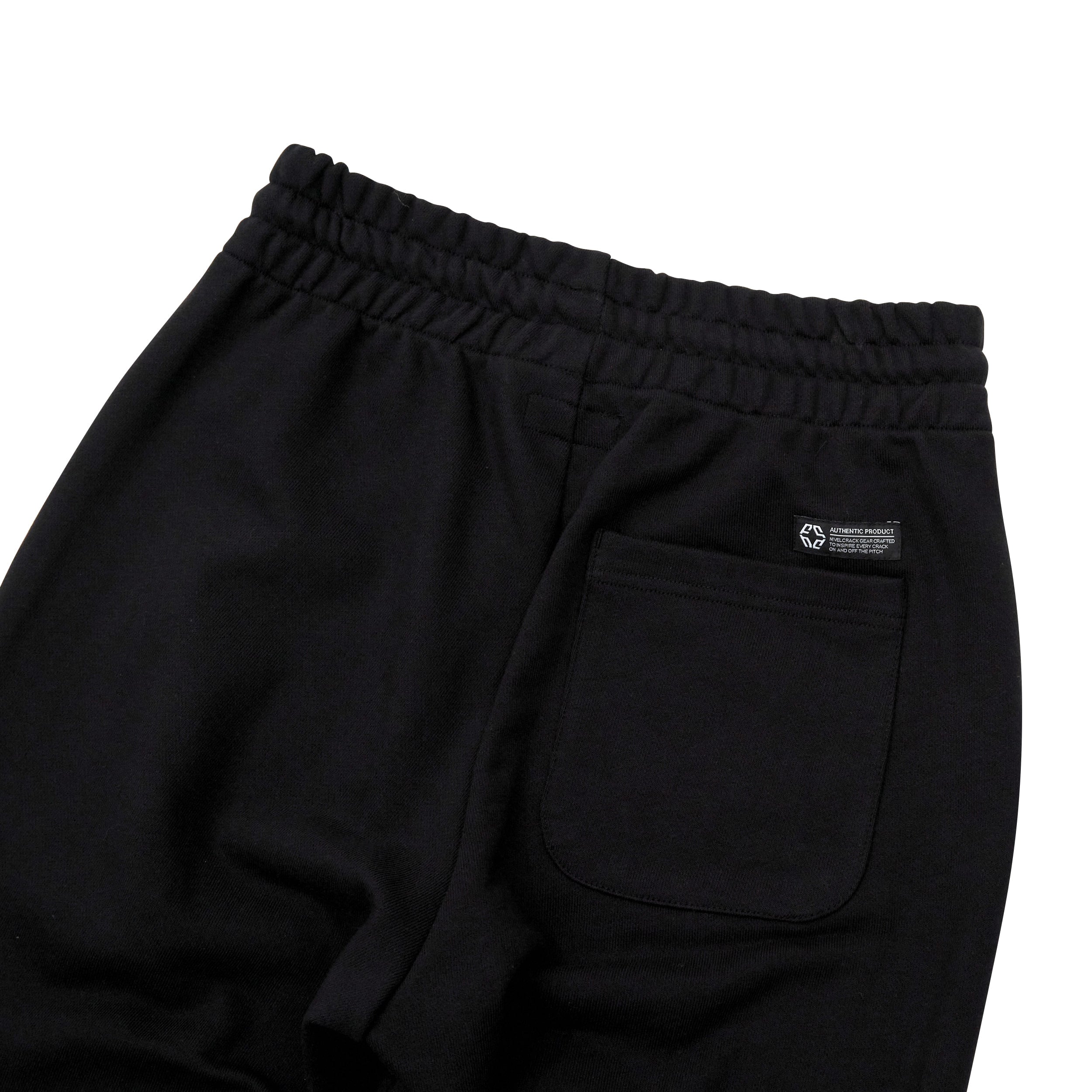 Premium Nivelcrack Far East Derby Sweatpants for Men - Comfortable Black Jogger Pants for Casual Wear, Gym, and Lounge
