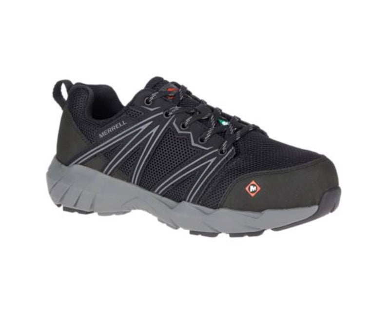 Merrell Fullbench Superlite J17542 Women's Alloy Toe CSA Certified Athletic Work Shoes - Lightweight Safety Footwear for Construction, Warehouse & Industrial Jobs