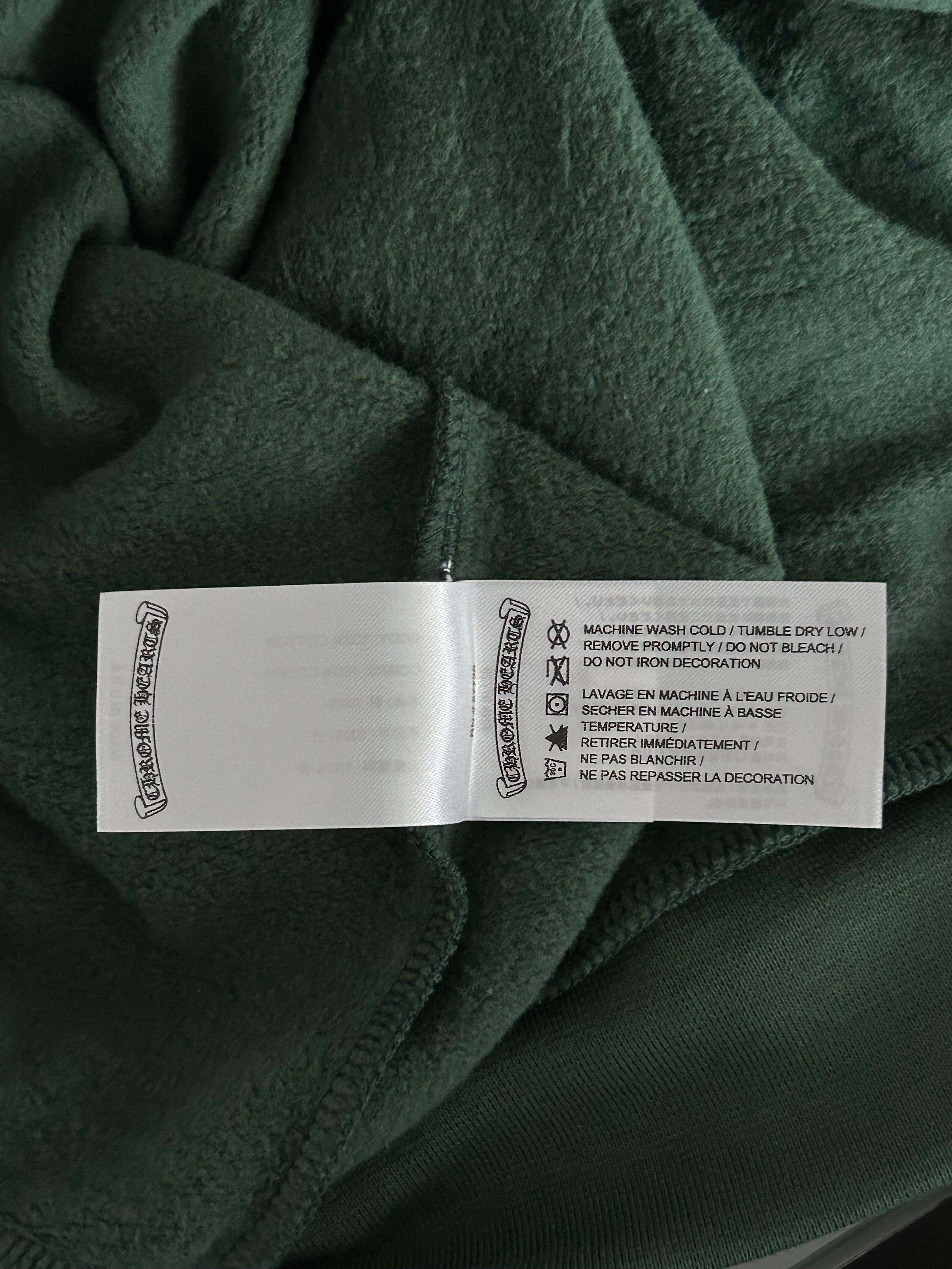 Chrome Hearts Green & Yellow T-Bar Logo Hoodie for Men & Women | Streetwear Fashion | Perfect for Casual Wear & Urban Outfits