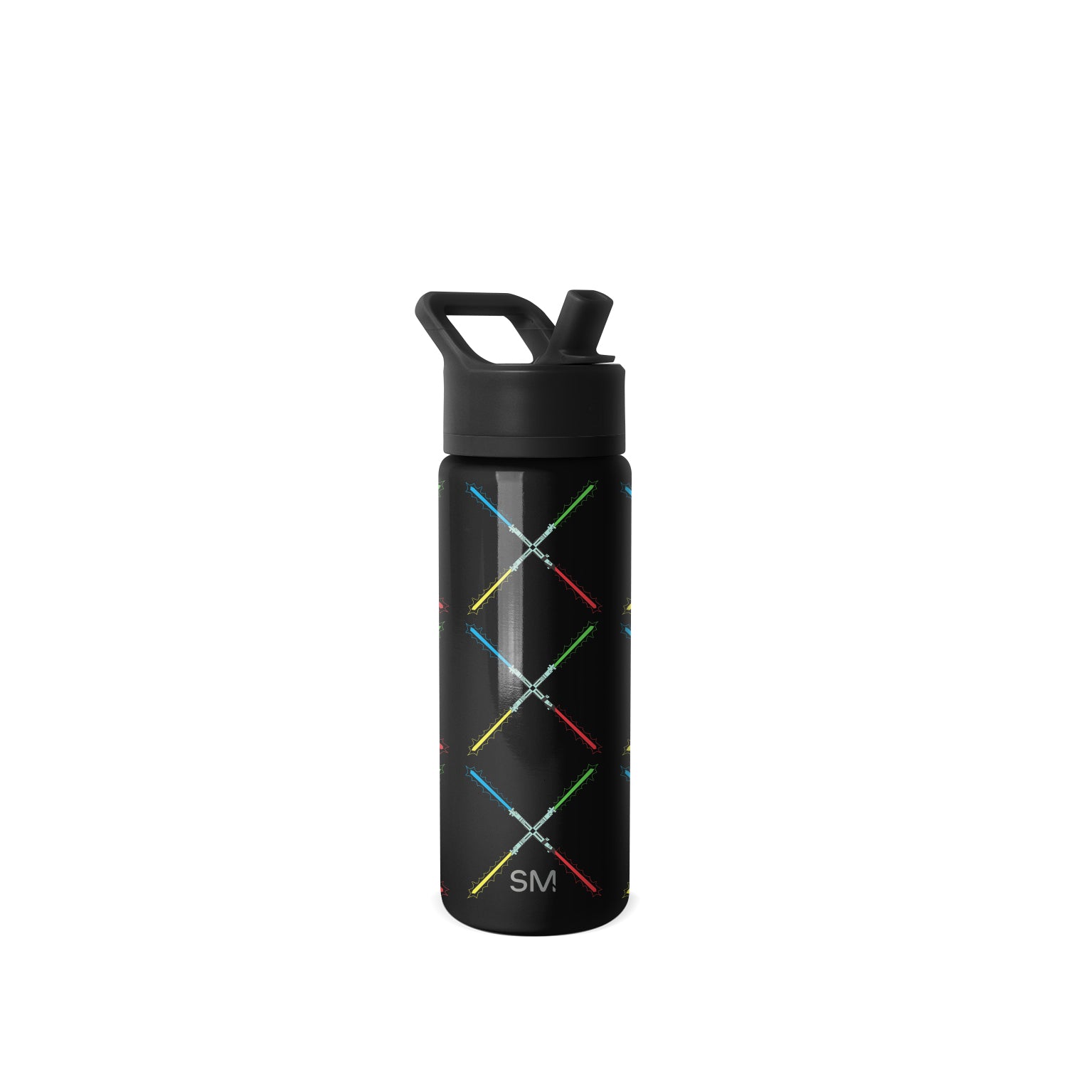 Summit Kids Water Bottle with Straw Lid - BPA Free, Leak Proof, Insulated Stainless Steel Bottle for School, Sports, and Outdoor Activities