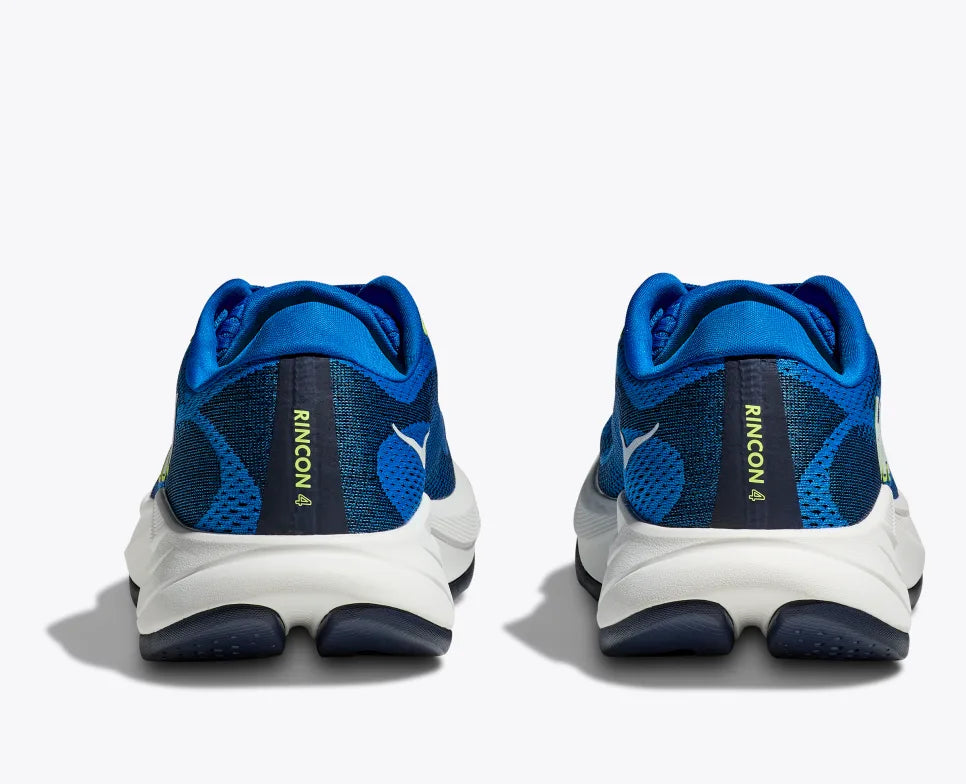 HOKA Men's Rincon 4 Running Shoes - Electric Cobalt/Varsity Navy - Lightweight Cushioned Sneakers for Road Running, Jogging & Gym Workouts
