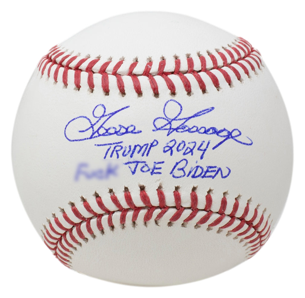 Authentic Goose Gossage Signed New York Yankees Official MLB Baseball - Limited Edition Collectible - Perfect for Sports Memorabilia Fans & Political Enthusiasts - Great for Man Cave, Office Decor, or Gift for Baseball Lovers