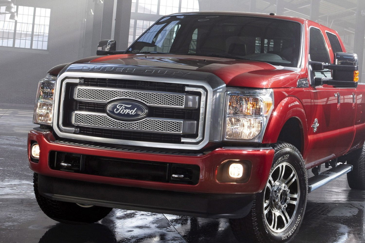 Clear Lens Fog Lights with Bezel Covers & Wiring Kit for 2011-2016 Ford F250 F350 - Durable Off-Road Lighting for Night Driving & Adverse Weather Conditions