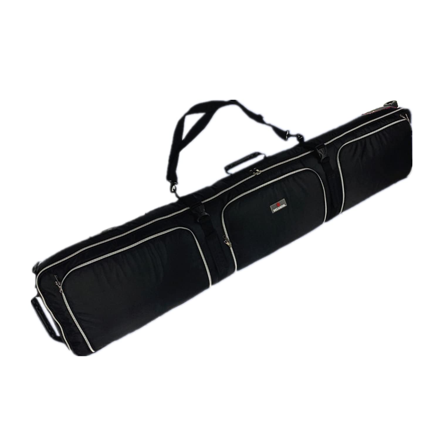 UNISTRENGH 2 in 1 Padded Snowboard Bag with Wheels - Waterproof Ski & Snowboard Travel Bag for Men Women - Perfect for Air Travel, Mountain Trips & Equipment Storage