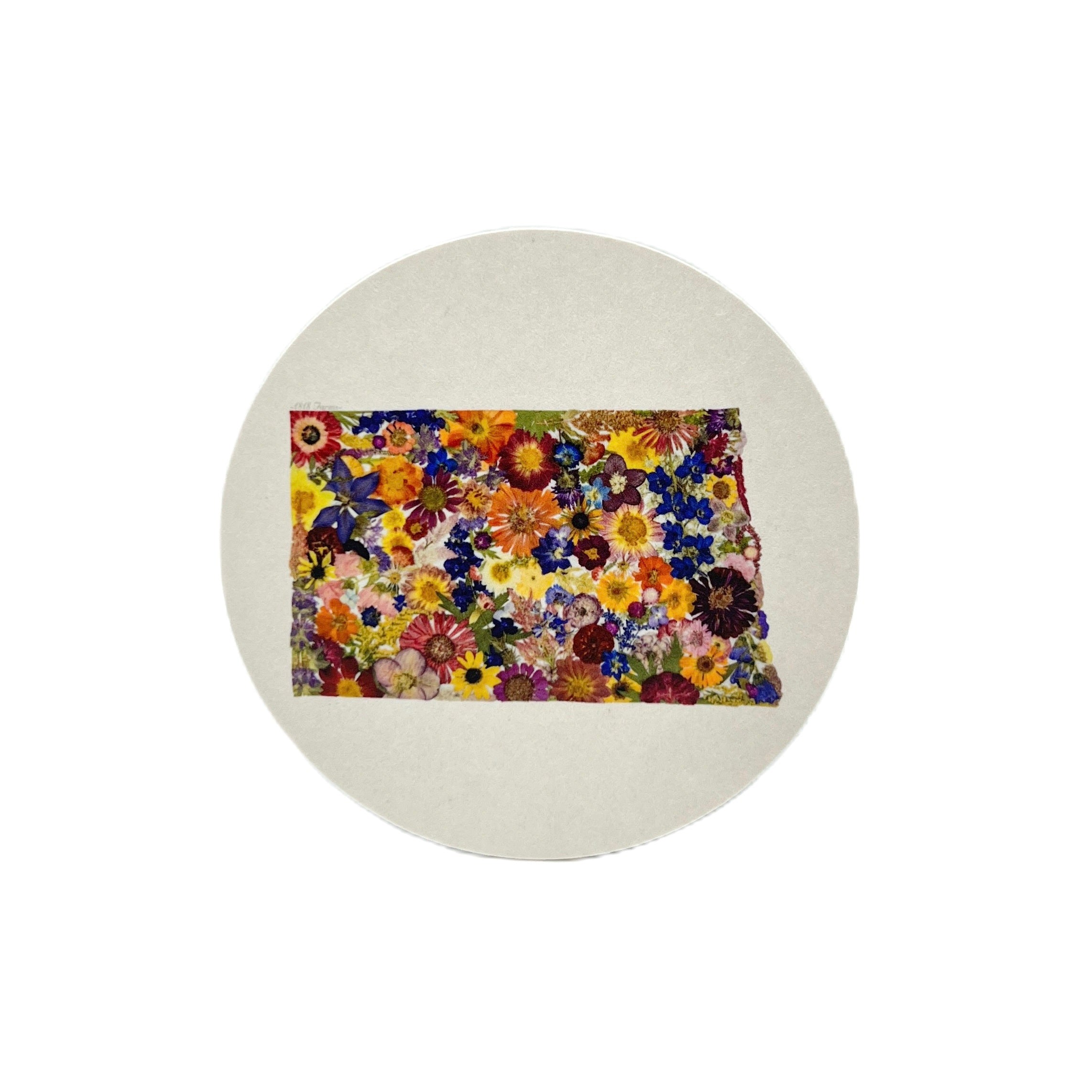 Pressed Flower Coaster Set - Handmade Floral Resin Coasters for Home Decor - Unique Botanical Drink Coasters for Coffee Table, Dining Table, and Gift Giving