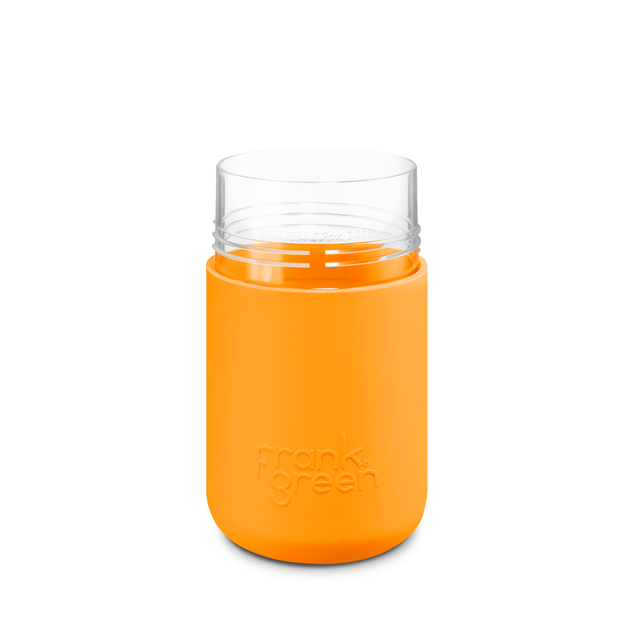 12oz (340ml) Original Reusable Cup Base - Durable & Eco-Friendly Coffee Mug for Home, Office, Travel & Outdoor Activities